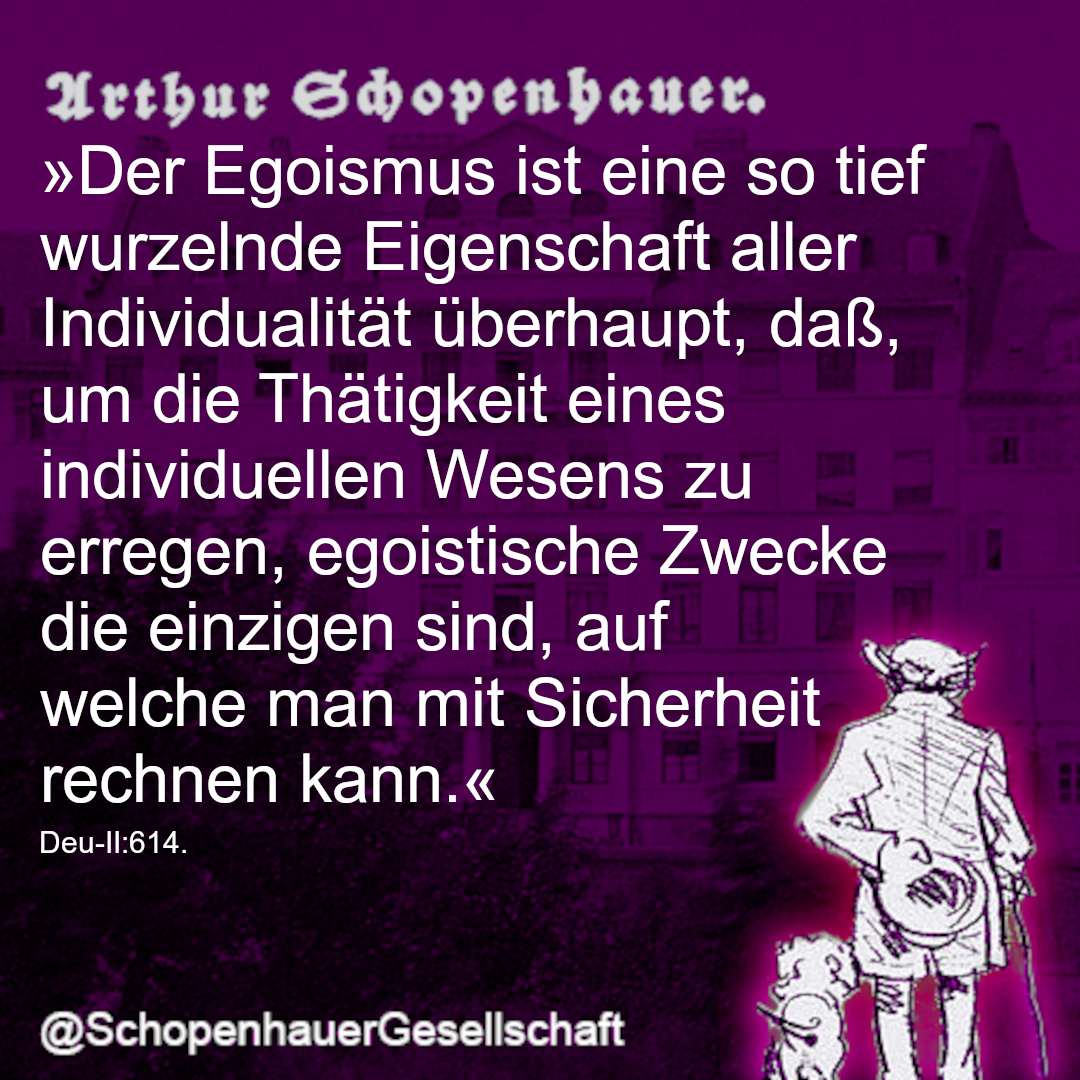 Arthur Schopenhauer Zitat